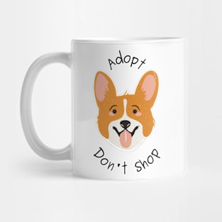 Adopt Don't Shop Dog Mug